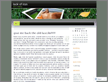 Tablet Screenshot of andorsleeping.wordpress.com