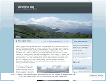 Tablet Screenshot of faithworksjohn.wordpress.com