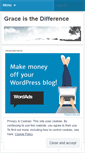 Mobile Screenshot of graceisthedifference.wordpress.com