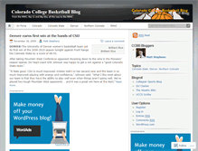 Tablet Screenshot of cocollegebasketball.wordpress.com