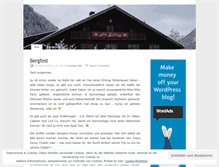 Tablet Screenshot of huettenfeeling.wordpress.com