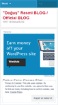 Mobile Screenshot of dogusofficial.wordpress.com