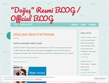 Tablet Screenshot of dogusofficial.wordpress.com