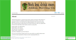 Desktop Screenshot of joblessburring.wordpress.com