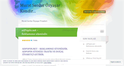 Desktop Screenshot of muratserdarozyasar.wordpress.com