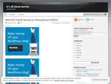 Tablet Screenshot of itsallaboutmovies.wordpress.com