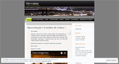 Desktop Screenshot of girolisboa.wordpress.com