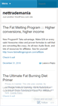 Mobile Screenshot of nettrademania.wordpress.com