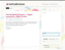 Tablet Screenshot of nettrademania.wordpress.com