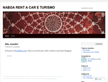 Tablet Screenshot of naboarentacar.wordpress.com