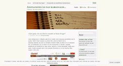 Desktop Screenshot of enlosmargenes.wordpress.com