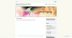 Desktop Screenshot of infiniteroyalty.wordpress.com