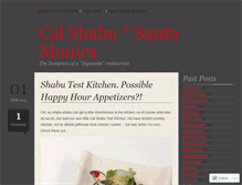 Tablet Screenshot of calshabusm.wordpress.com