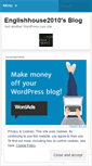 Mobile Screenshot of englishhouse2010.wordpress.com