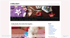 Desktop Screenshot of craftycalarri.wordpress.com