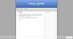 Desktop Screenshot of halconnz.wordpress.com