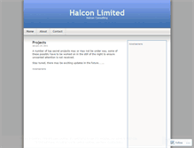 Tablet Screenshot of halconnz.wordpress.com