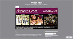 Desktop Screenshot of 3screenassemblies.wordpress.com