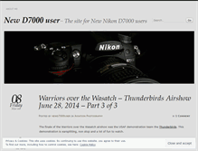 Tablet Screenshot of newd7000user.wordpress.com