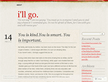Tablet Screenshot of illgo.wordpress.com