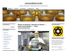 Tablet Screenshot of cenasdelmundo.wordpress.com