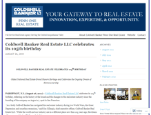 Tablet Screenshot of coldwellbankerpennone.wordpress.com