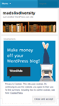 Mobile Screenshot of madslisdiversity.wordpress.com
