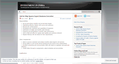 Desktop Screenshot of fundsinvestments.wordpress.com