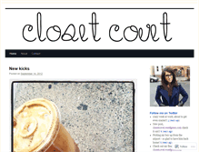 Tablet Screenshot of closetcovet.wordpress.com