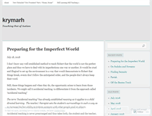 Tablet Screenshot of krymarh.wordpress.com