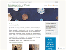 Tablet Screenshot of constellationsofwomen.wordpress.com