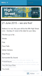 Mobile Screenshot of highstreetlive.wordpress.com