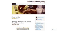 Desktop Screenshot of americandumpling.wordpress.com