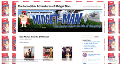 Desktop Screenshot of midgetmanadventures.wordpress.com