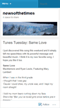 Mobile Screenshot of newsofthetimes.wordpress.com