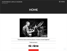 Tablet Screenshot of alessandrourmuzvagnoni.wordpress.com