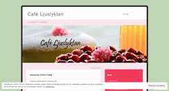 Desktop Screenshot of ljuslyktan.wordpress.com