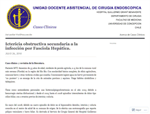 Tablet Screenshot of casosclinicosercp.wordpress.com
