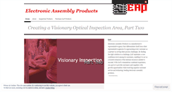 Desktop Screenshot of eaproducts.wordpress.com