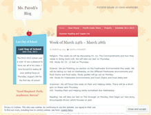 Tablet Screenshot of msparodi.wordpress.com