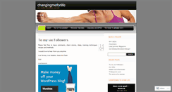 Desktop Screenshot of changingmeforlife.wordpress.com