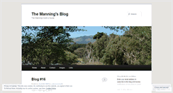 Desktop Screenshot of manningnz.wordpress.com