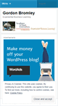 Mobile Screenshot of gordonbromley.wordpress.com