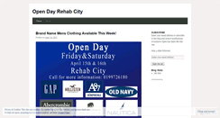 Desktop Screenshot of opendayrehabcity.wordpress.com