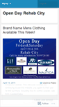 Mobile Screenshot of opendayrehabcity.wordpress.com