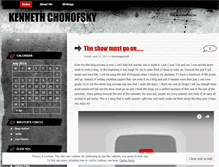 Tablet Screenshot of kchonofsky.wordpress.com