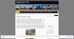 Desktop Screenshot of englishclassfgs.wordpress.com