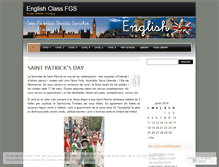 Tablet Screenshot of englishclassfgs.wordpress.com
