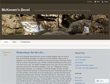 Tablet Screenshot of bevelup.wordpress.com