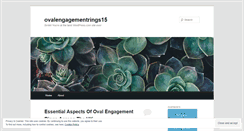 Desktop Screenshot of ovalengagementrings15.wordpress.com